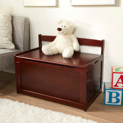 Melissa & Doug Wooden Toy Chest (Espresso)