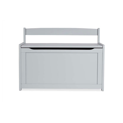 Melissa & Doug Wooden Toy Chest (Gray)