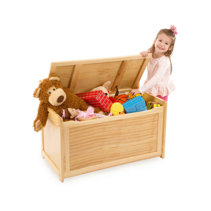 Melissa & Doug Wooden Toy Chest (Honey)