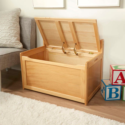 Melissa & Doug Wooden Toy Chest (Honey)