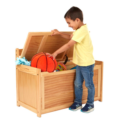 Melissa & Doug Wooden Toy Chest (Honey)