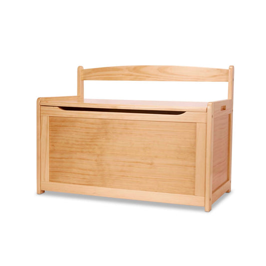 Melissa & Doug Wooden Toy Chest (Honey)