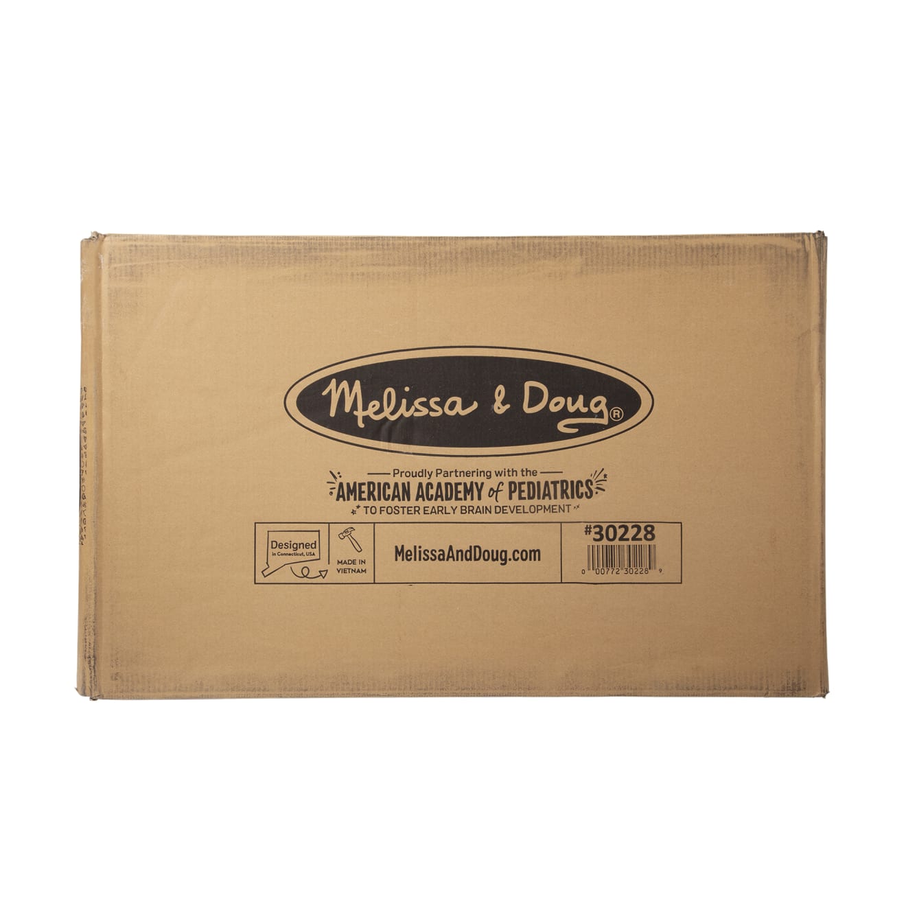 Melissa & Doug Wooden Toy Chest (White)